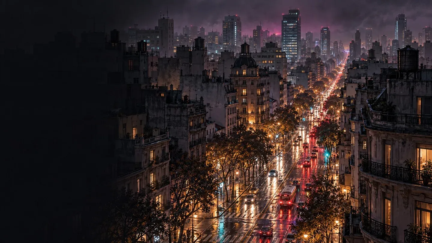 Wallpaper artwork associated with the Buenos Aires Nocturno appearance.