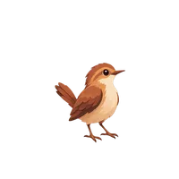 The hornero companion, idle pose