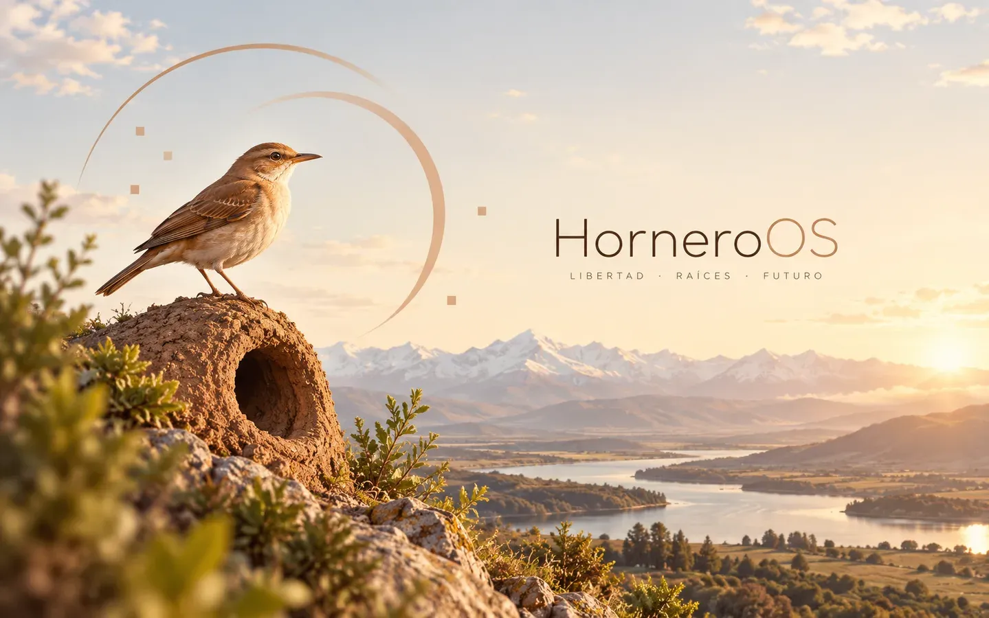 Wallpaper artwork associated with the Hornero Light appearance.