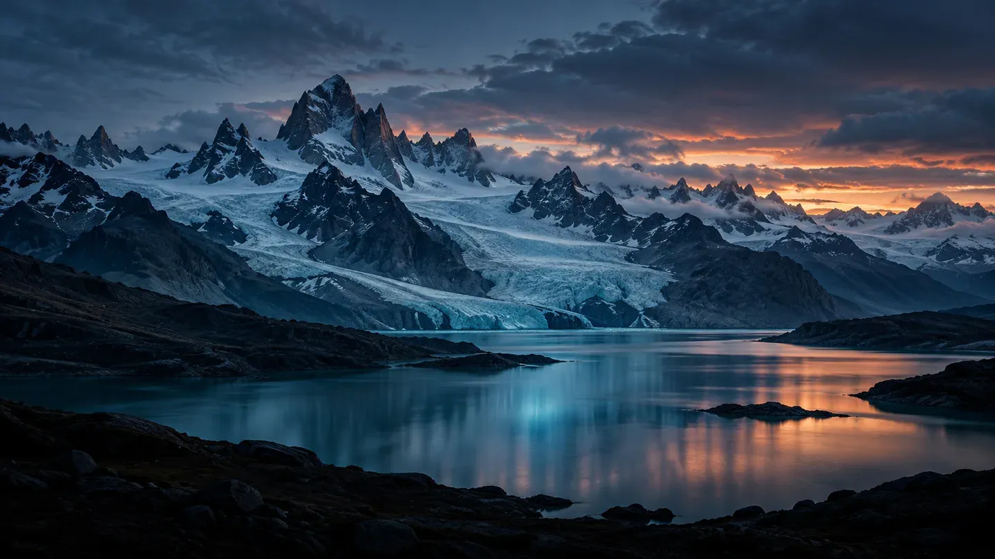 Wallpaper artwork associated with the Patagonia appearance.